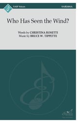 Who Has Seen the Wind? SAB choral sheet music cover